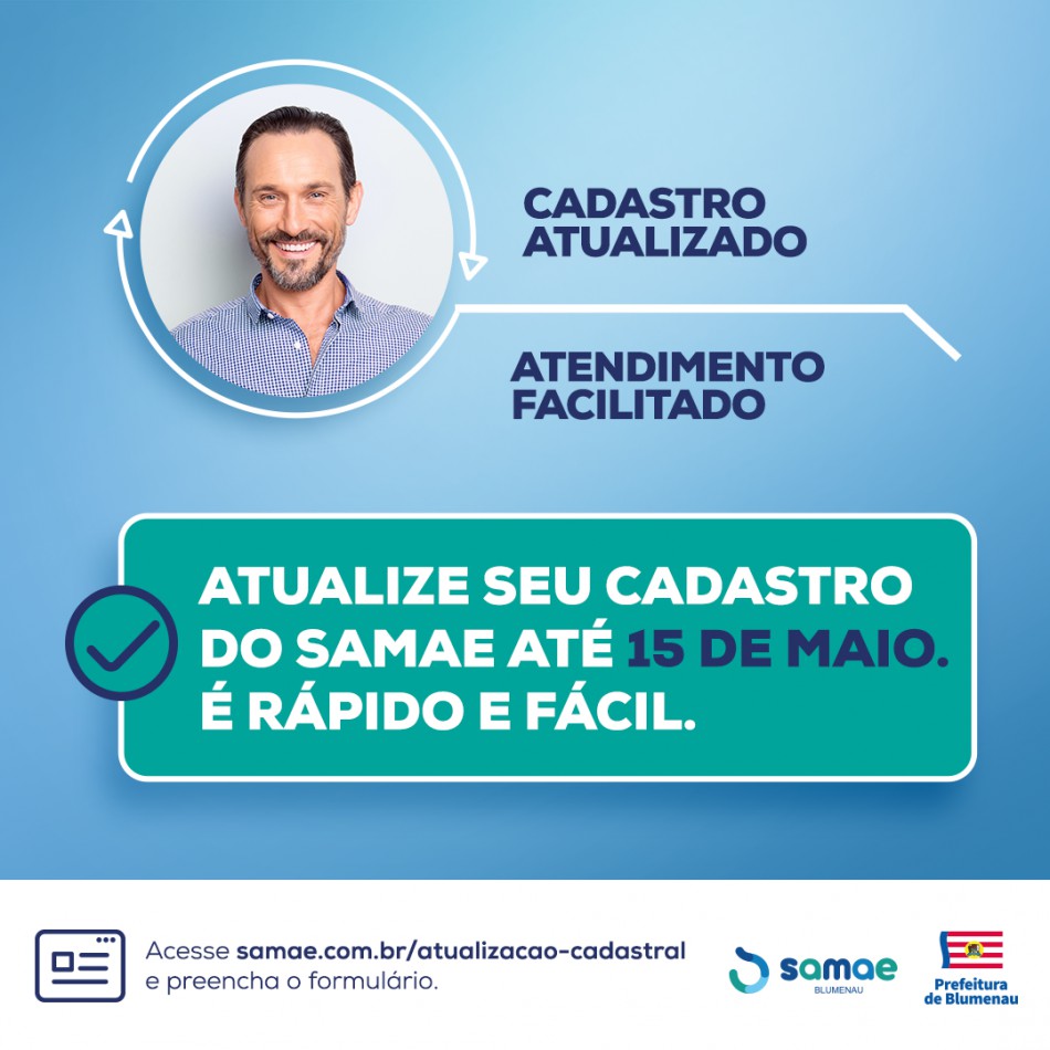 Campanha de atualização cadastral prossegue até o dia 15 de maio
