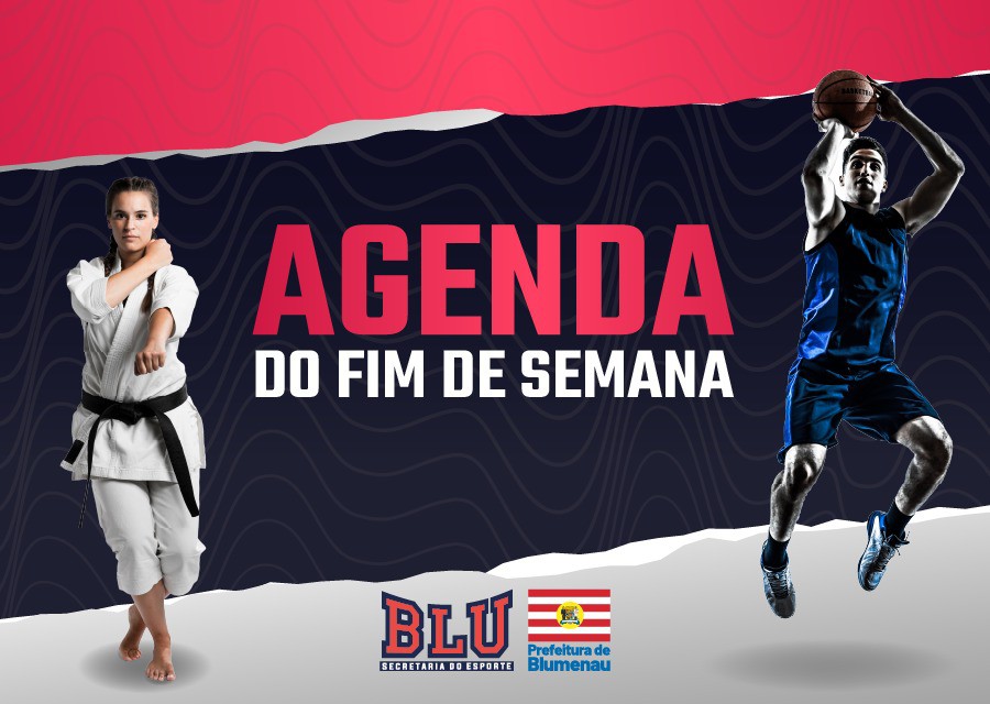 Equipes representam Blumenau em diversas modalidades durante o fim de semana